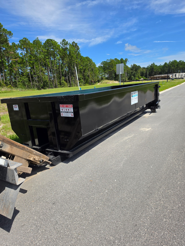 Keep your new home construction site safe and compliant with Arwood Container Services' most popular 20-yard dumpster rental for subdivision cleanup and storm recovery.
